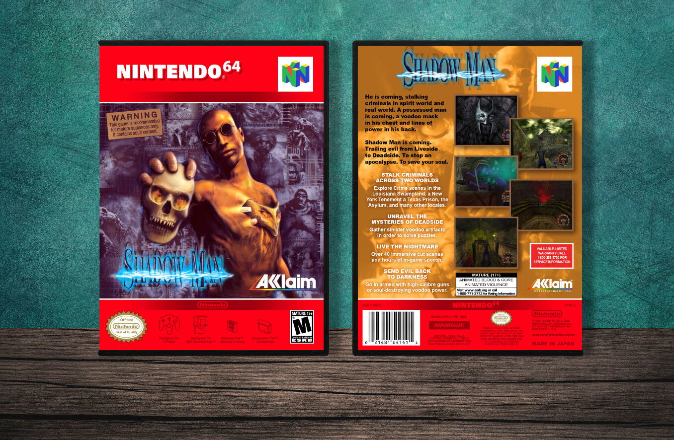 Shadowman, Case Color: DARK GREY (OEM DS CASE COLOR)