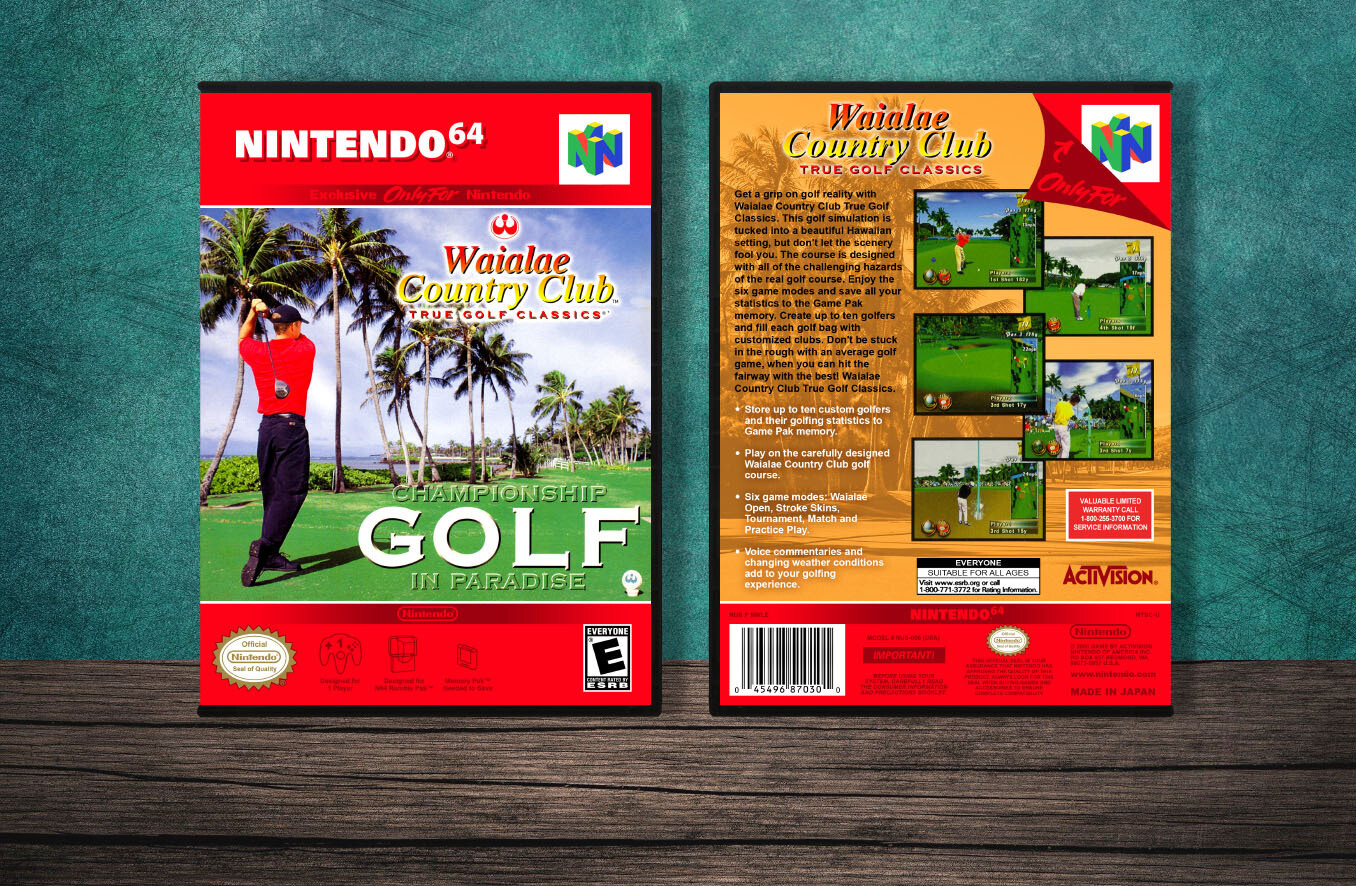 Waialae Country Club: True Golf Classics, Case Color: DARK GREY (OEM DS CASE COLOR)