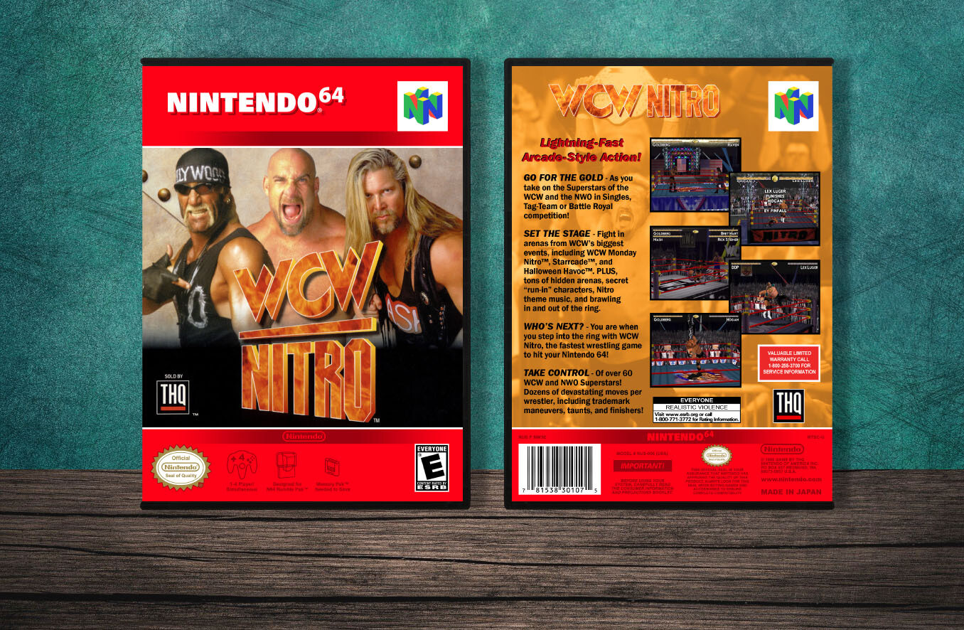 WCW Nitro, Case Color: DARK GREY (OEM DS CASE COLOR)