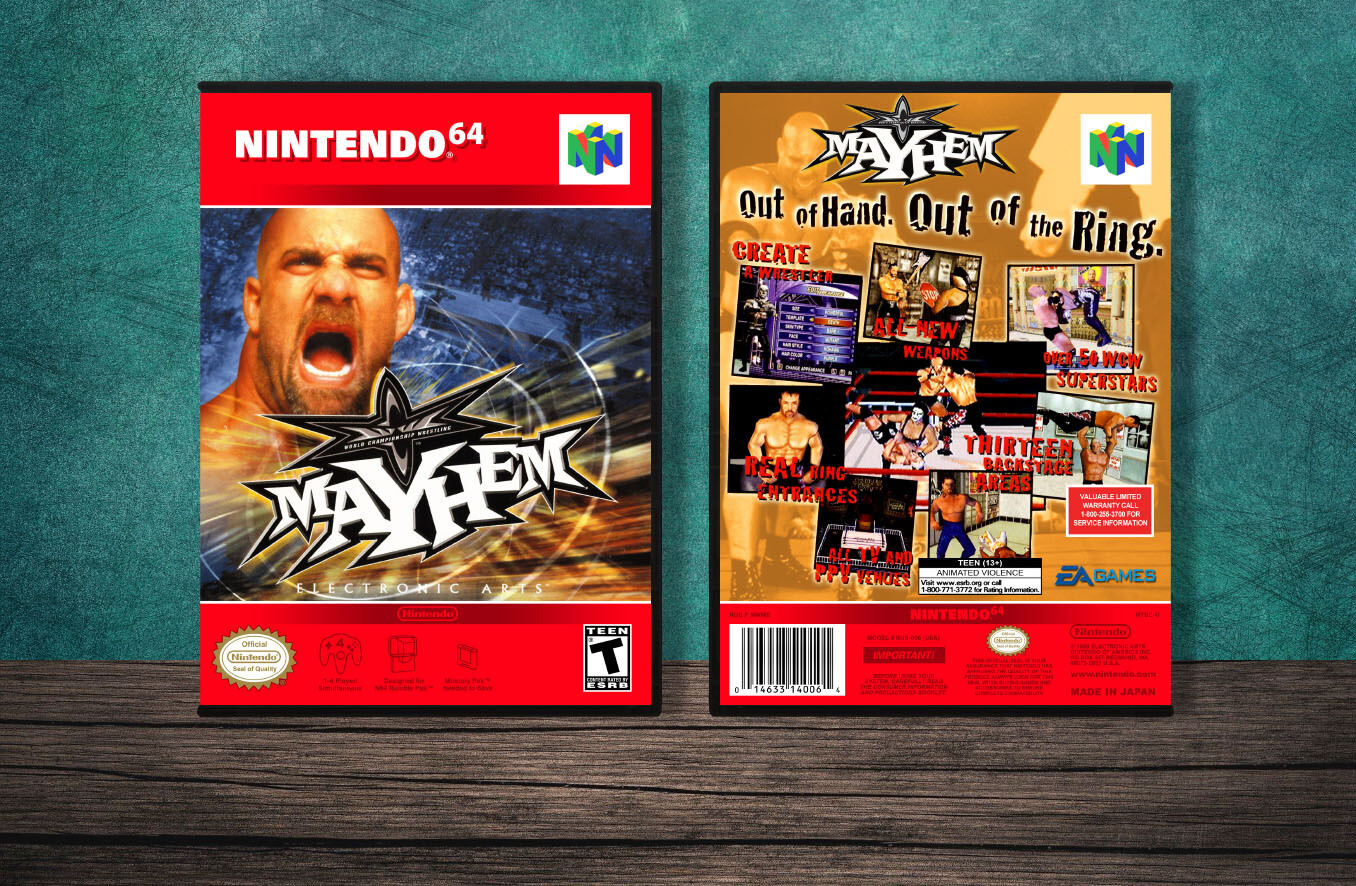 WCW Mayhem, Case Color: DARK GREY (OEM DS CASE COLOR)