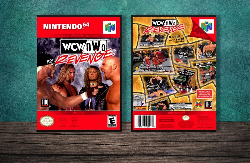 WCW vs NWO Revenge, Case Color: DARK GREY (OEM DS CASE COLOR)