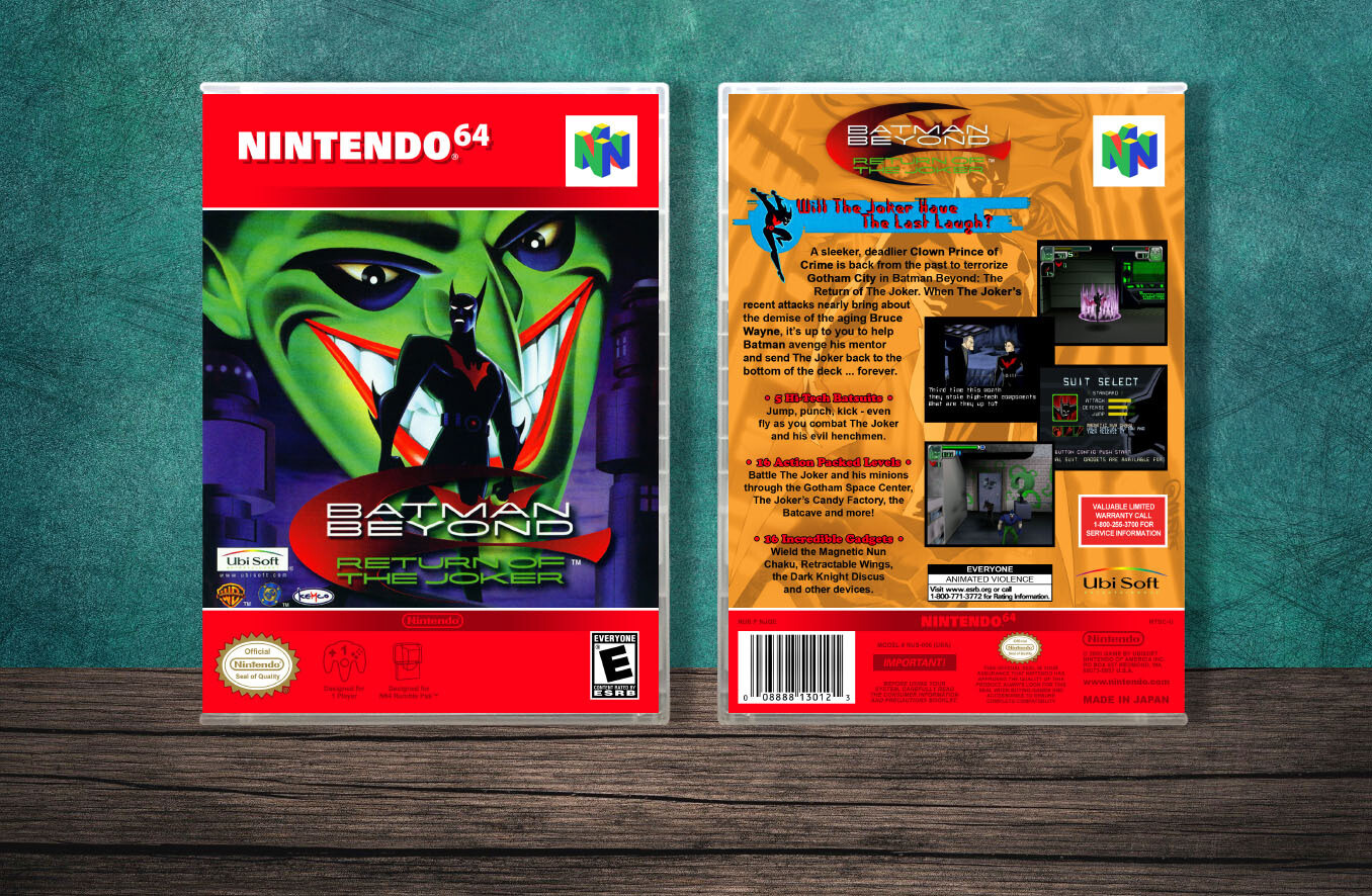 Batman Beyond: Return of the Joker, Case Color: CLEAR (Transparent)