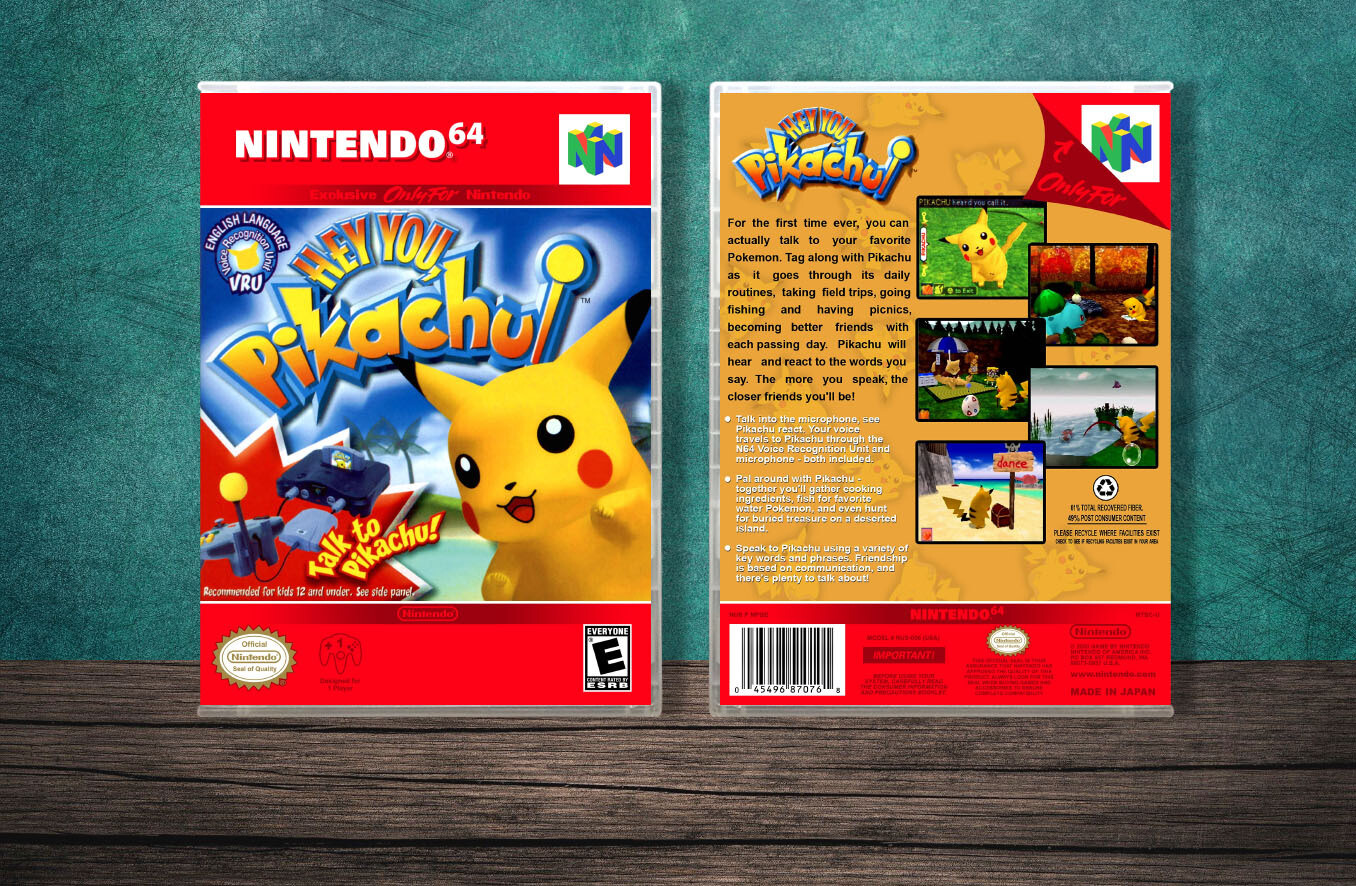 Hey You, Pikachu!, Case Color: CLEAR (Transparent)