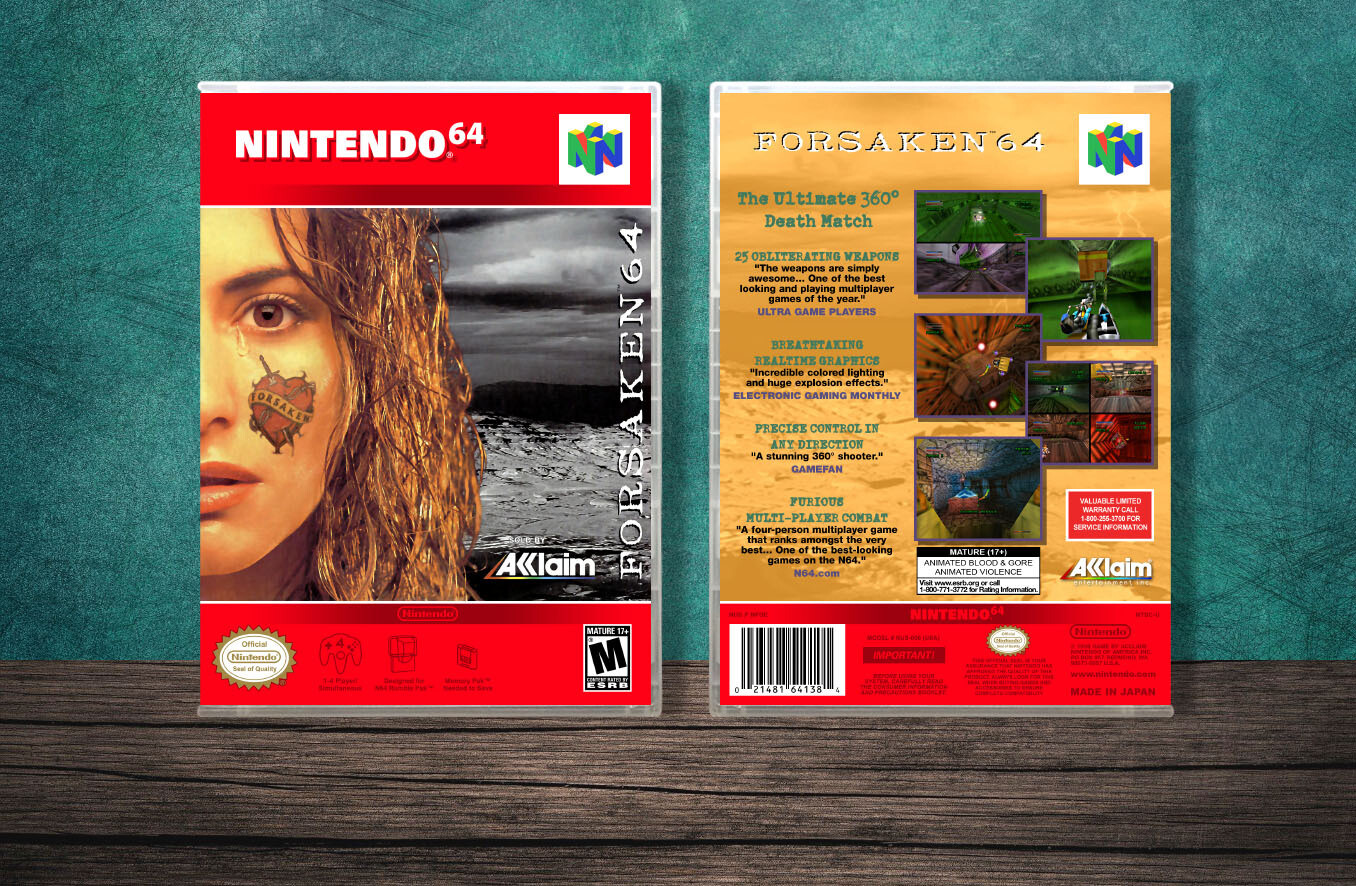 Forsaken, Case Color: CLEAR (Transparent)