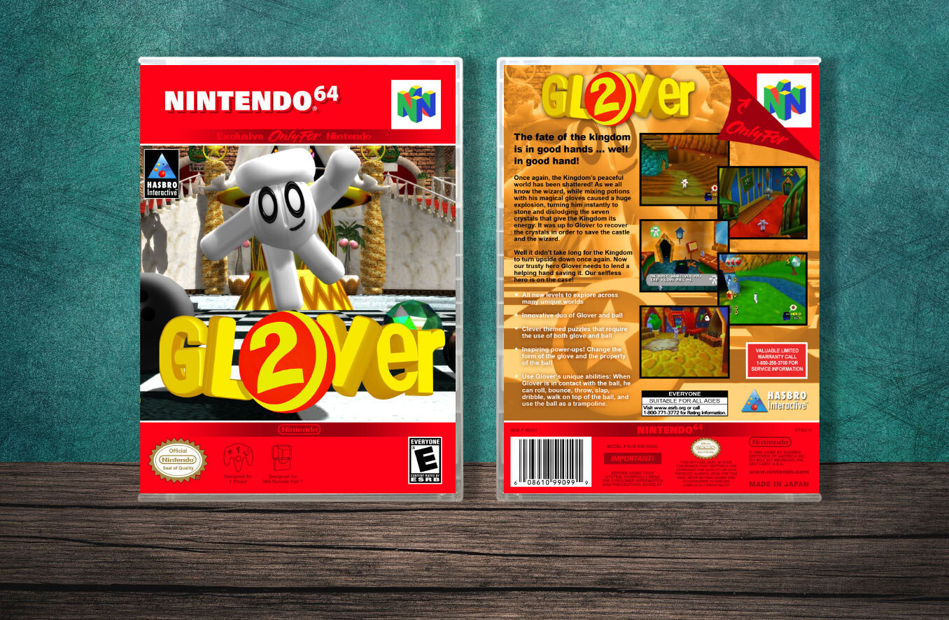 Glover 2, Case Color: CLEAR (Transparent)
