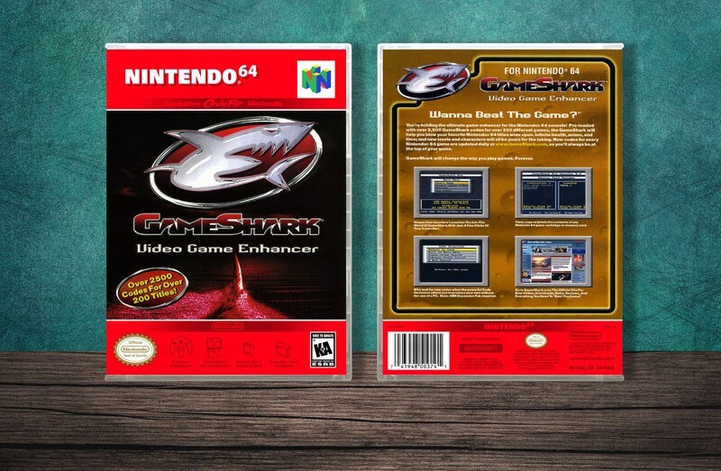 Gameshark Video Game Enhancer, Case Color: CLEAR (Transparent)