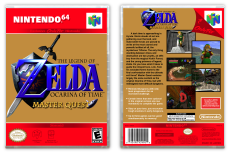 Legend of Zelda: Ocarina of Time, The Master Quest (Gold Spine)