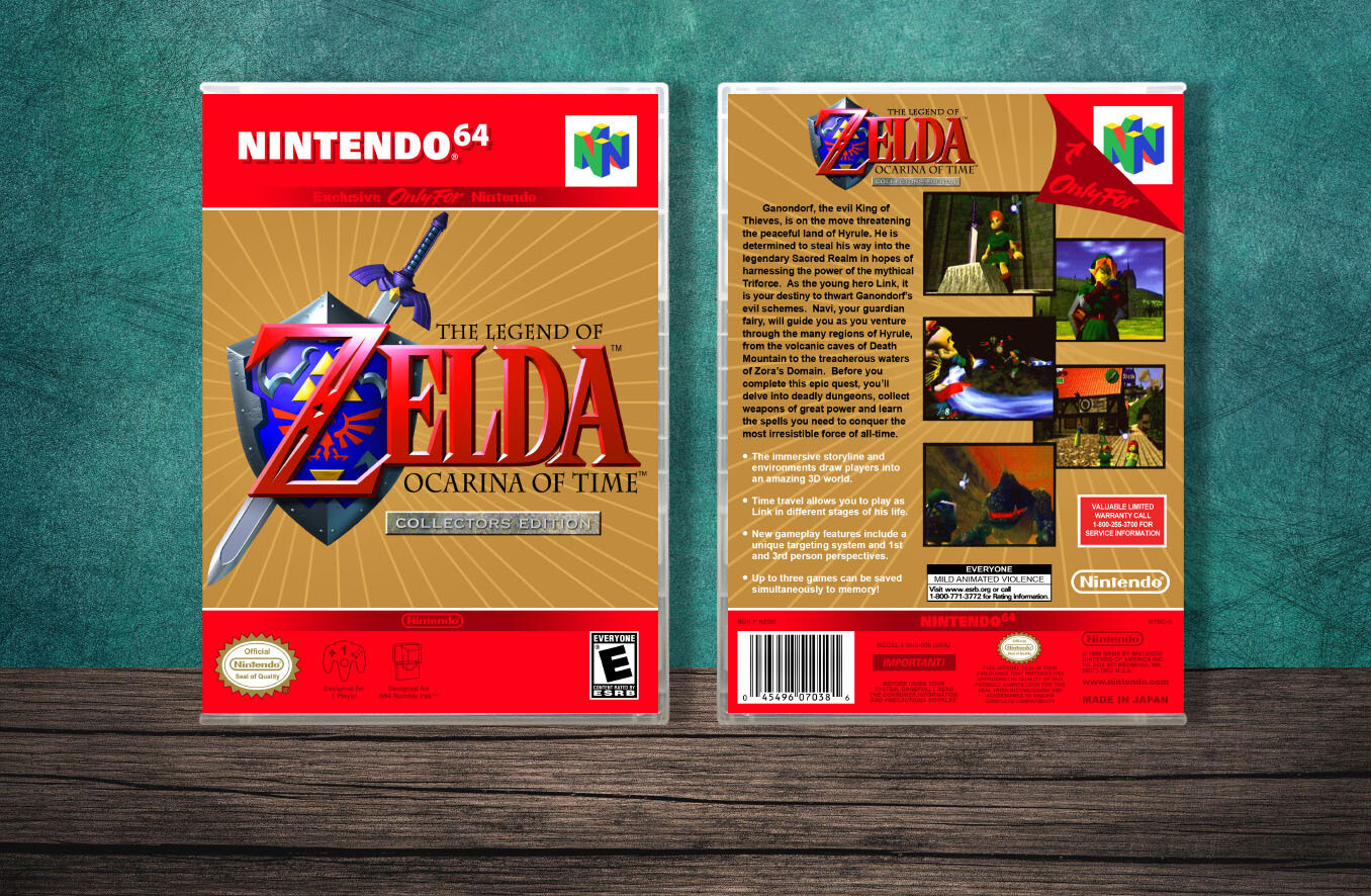 Legend of Zelda: Ocarina of Time, The Collectors Edition