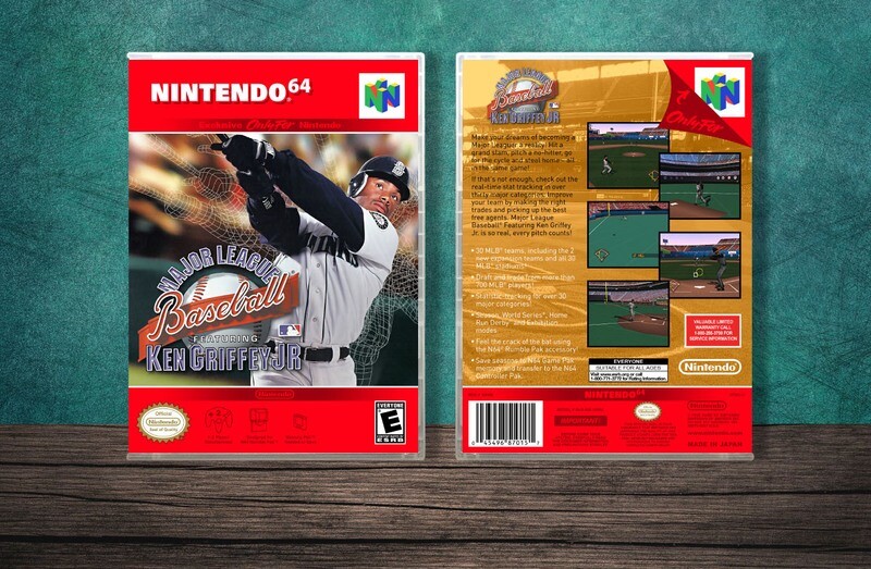 Major League Baseball Featuring Ken Griffey Jr., Case Color: CLEAR (Transparent)