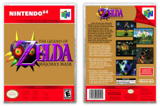 Legend of Zelda: Majora's Mask, The (Gold Spine)