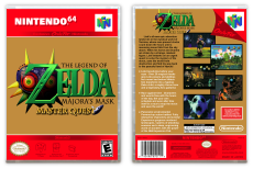 Legend of Zelda: Majora's Mask, The Master Quest (Gold Spine)