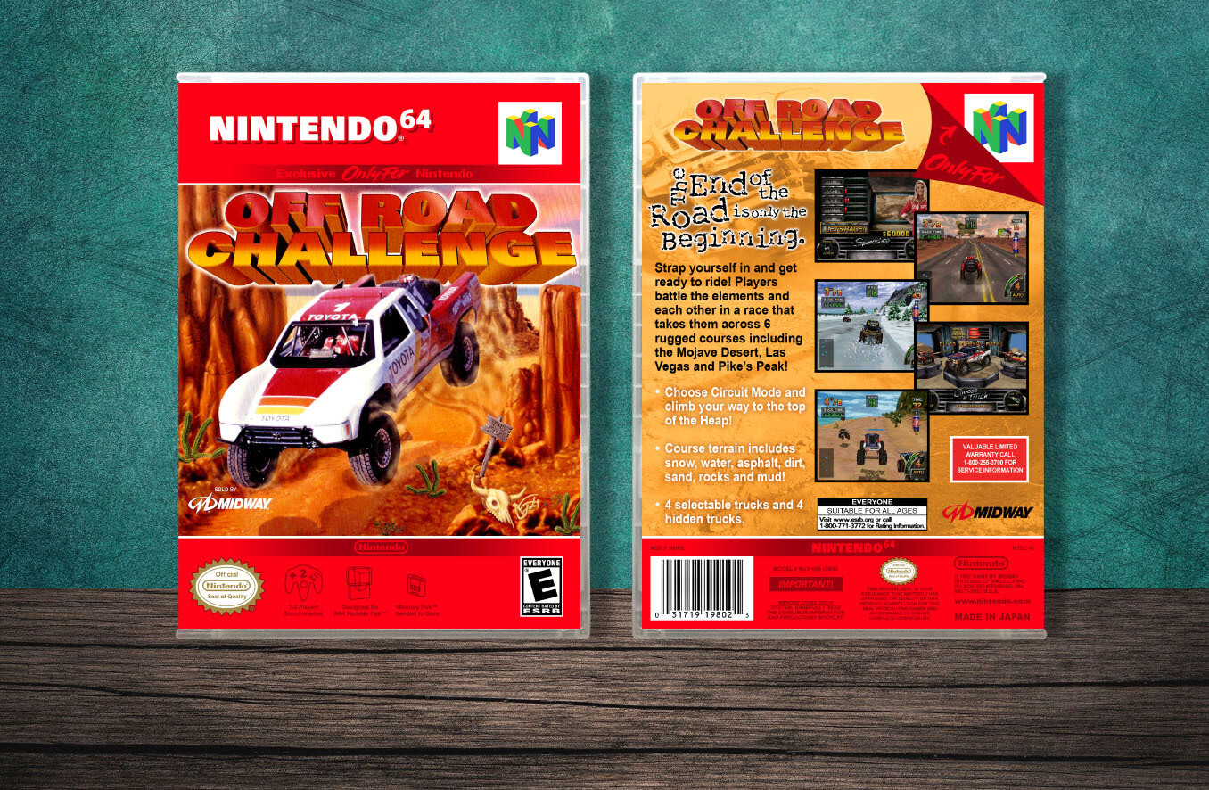 Off Road Challenge, Case Color: CLEAR (Transparent)