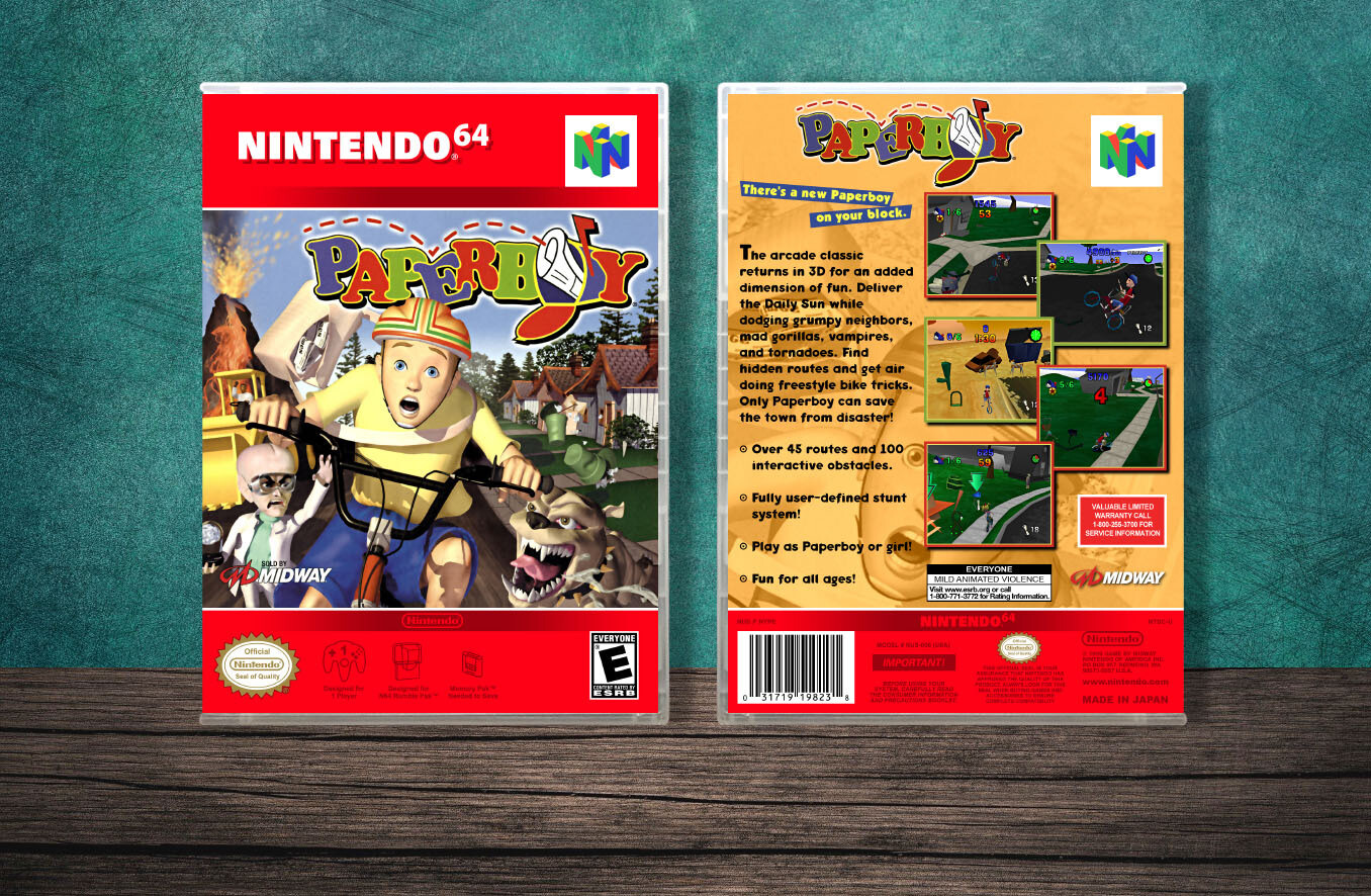 Paperboy, Case Color: CLEAR (Transparent)
