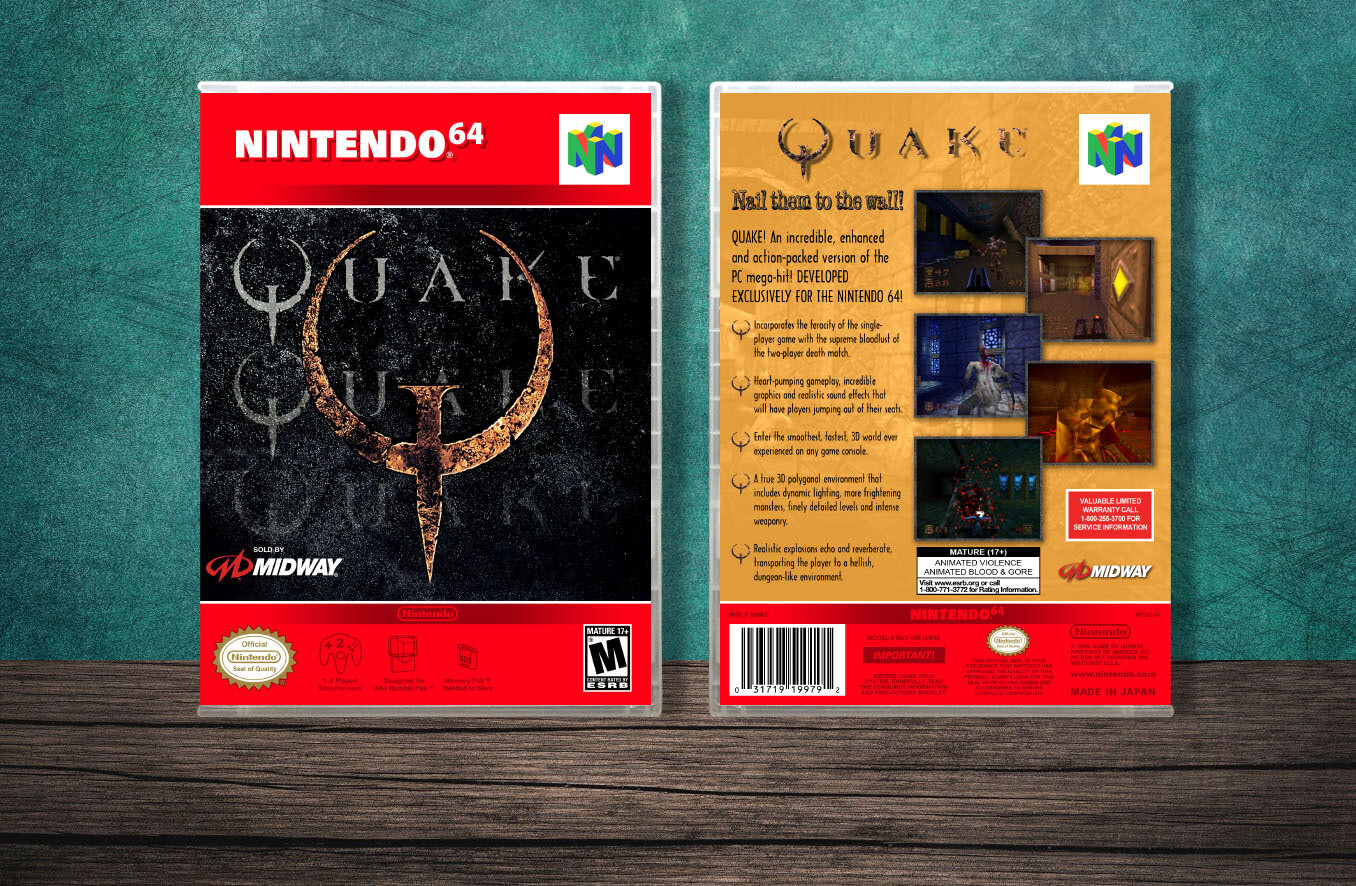 Quake, Case Color: CLEAR (Transparent)