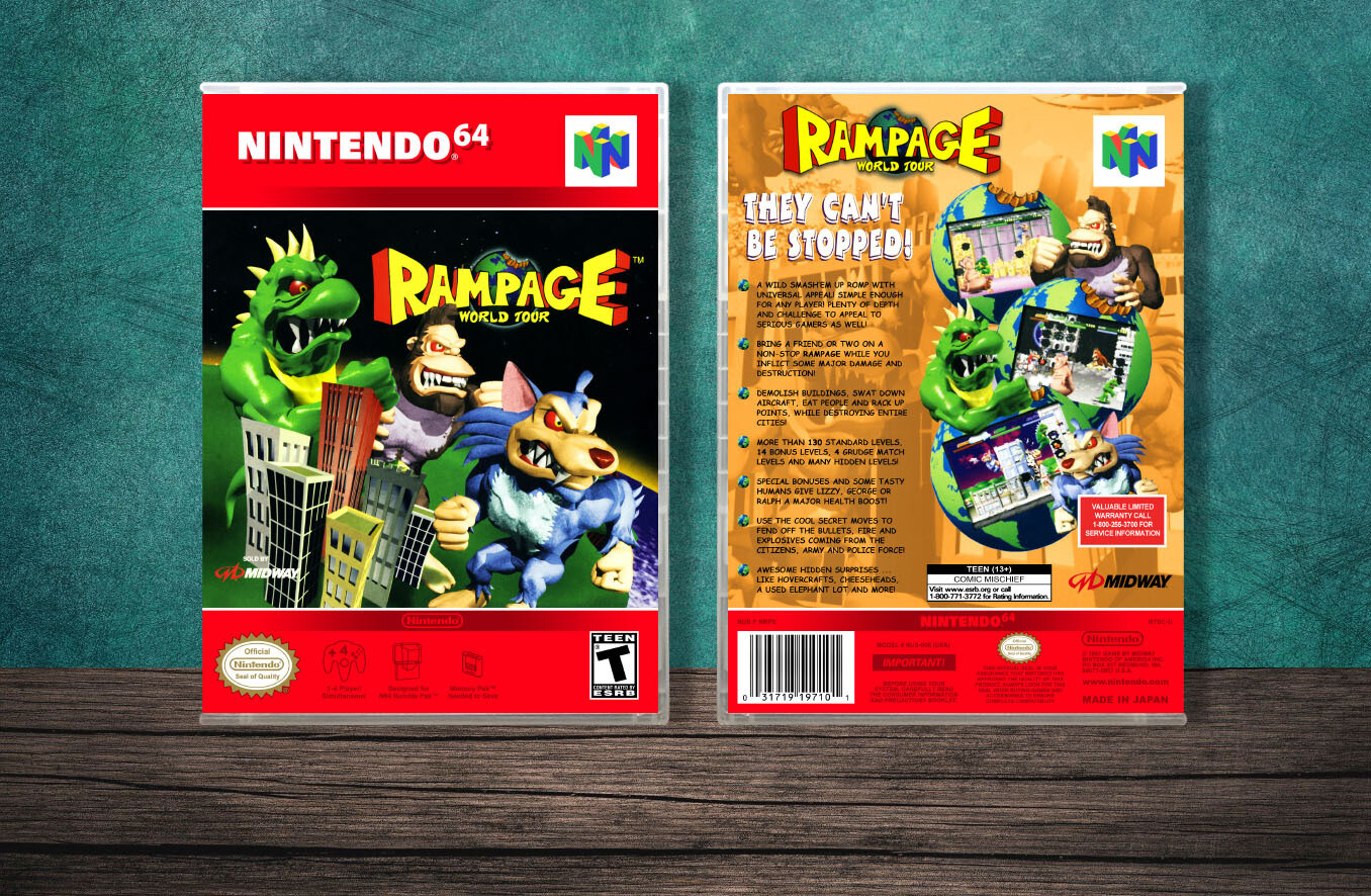 Rampage World Tour, Case Color: CLEAR (Transparent)