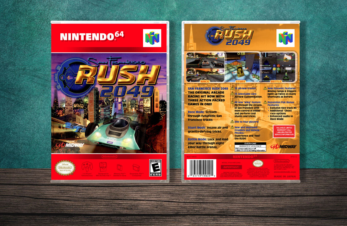 San Francisco Rush 2049, Case Color: CLEAR (Transparent)