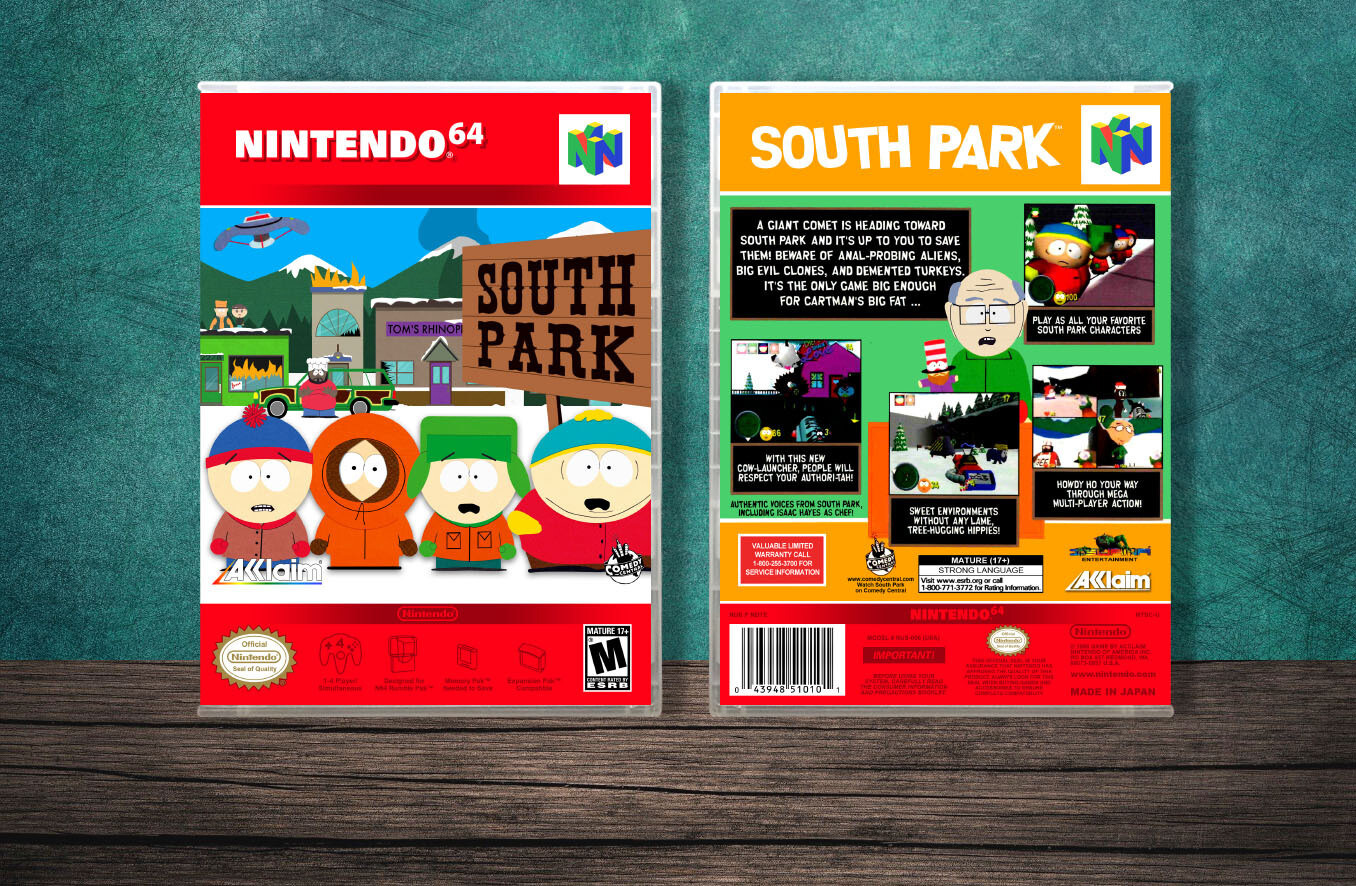 South Park, Case Color: CLEAR (Transparent)