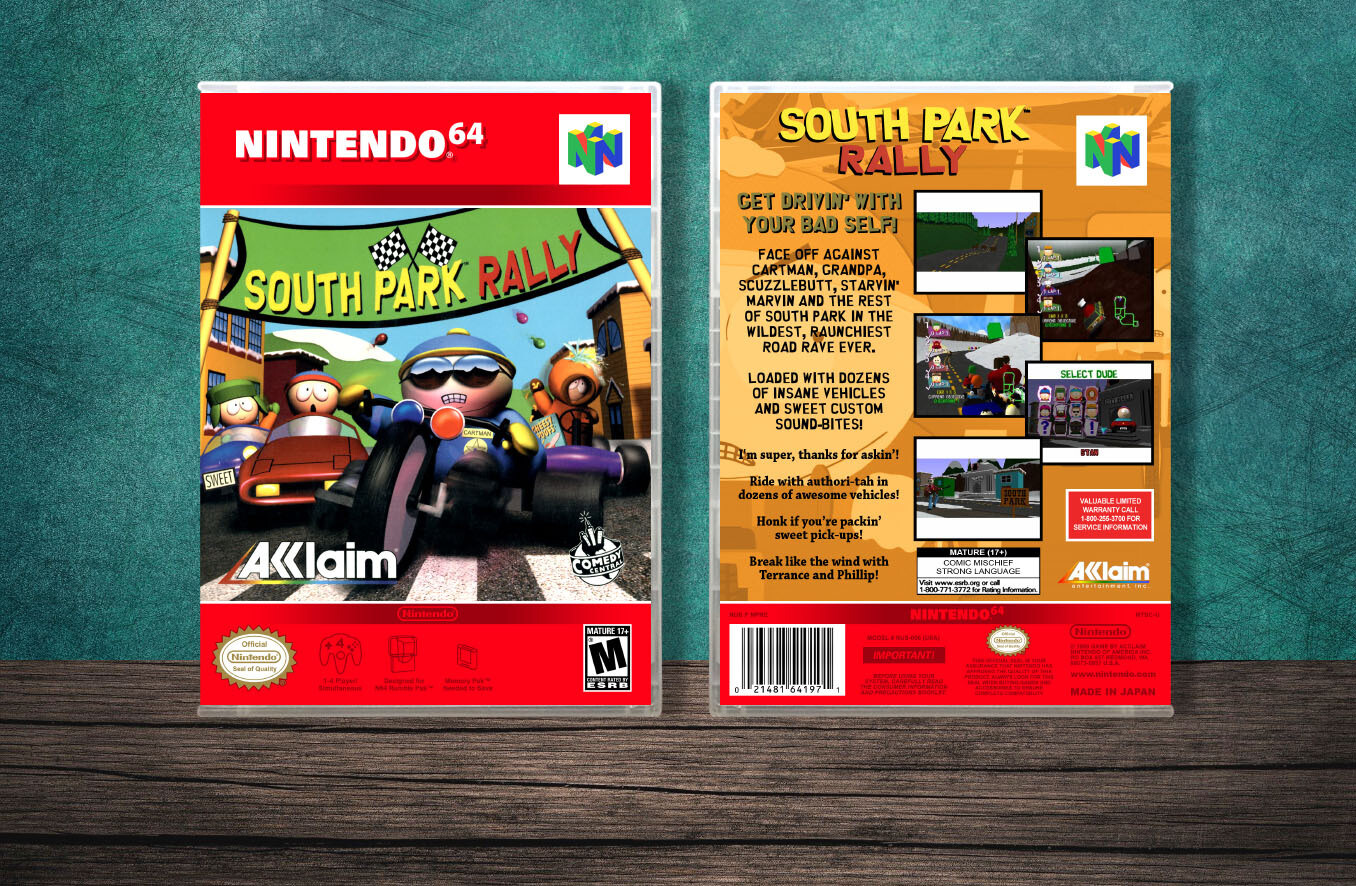 South Park Rally, Case Color: CLEAR (Transparent)