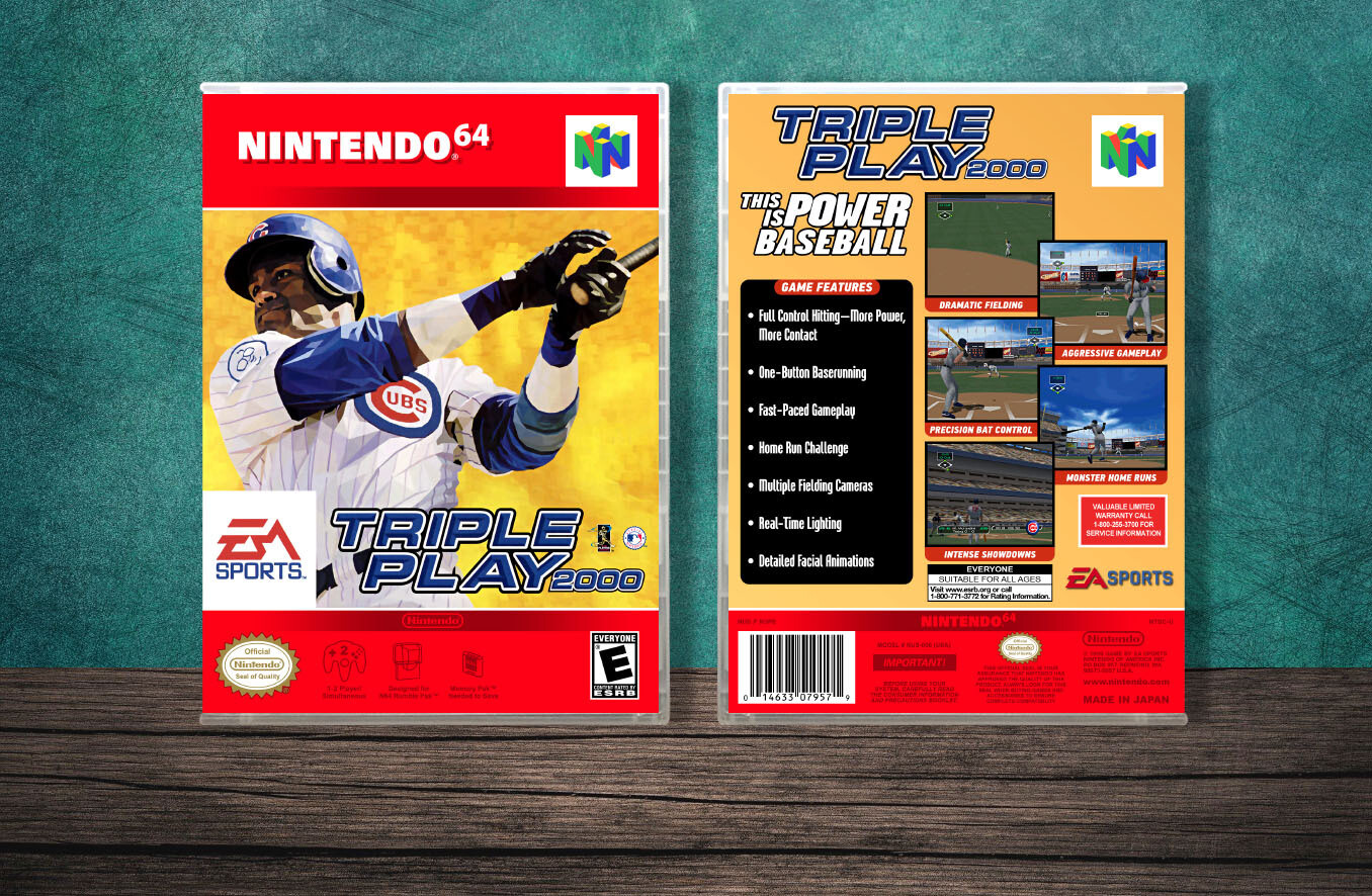 Triple Play 2000, Case Color: CLEAR (Transparent)