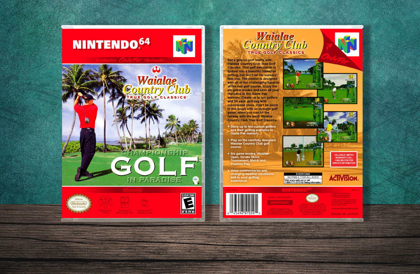 Waialae Country Club: True Golf Classics, Case Color: CLEAR (Transparent)