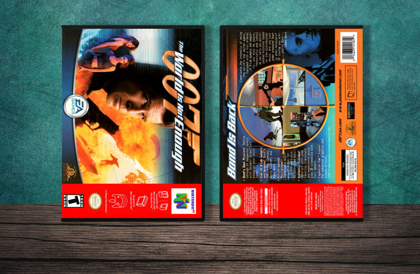 007: The World is not Enough, Case Color: DARK GREY (OEM DS CASE COLOR)