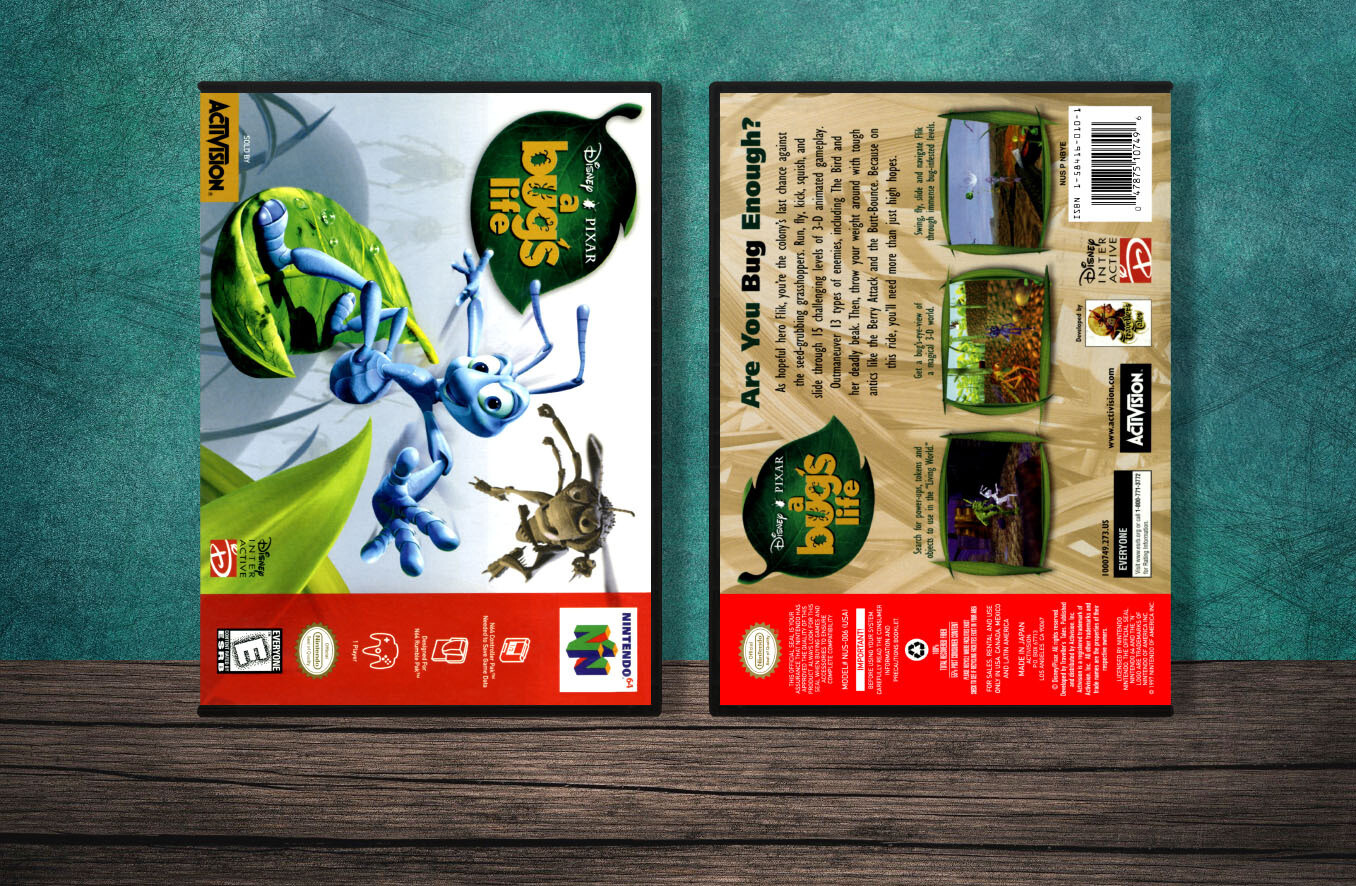 A Bug&#39;s Life, Case Color: DARK GREY (OEM DS CASE COLOR)