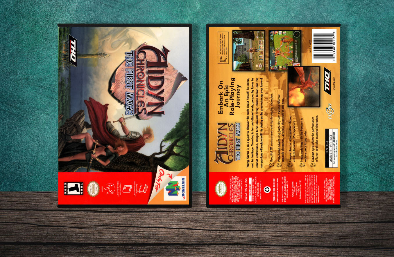 Aidyn Chronicles: The First Mage, Case Color: DARK GREY (OEM DS CASE COLOR)