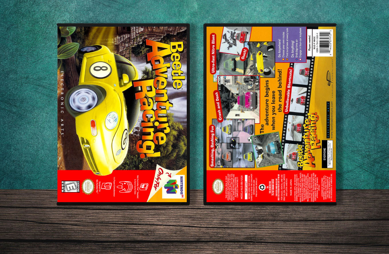 Beetle Adventure Racing, Case Color: DARK GREY (OEM DS CASE COLOR)