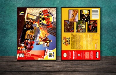 Blast Corps., Case Color: DARK GREY (OEM DS CASE COLOR)