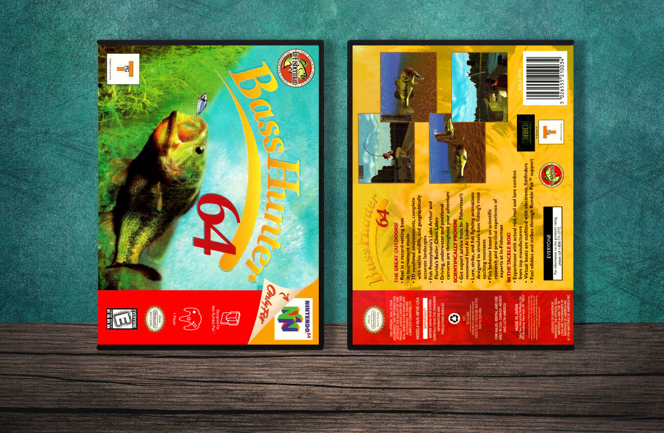 Bass Hunter 64, Case Color: DARK GREY (OEM DS CASE COLOR)