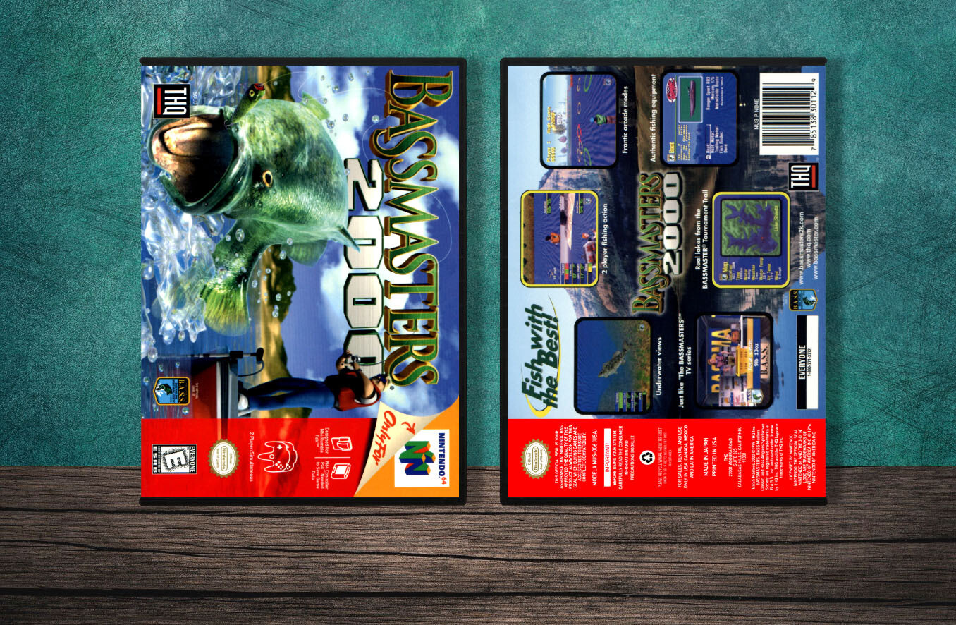 Bass Masters 2000, Case Color: DARK GREY (OEM DS CASE COLOR)