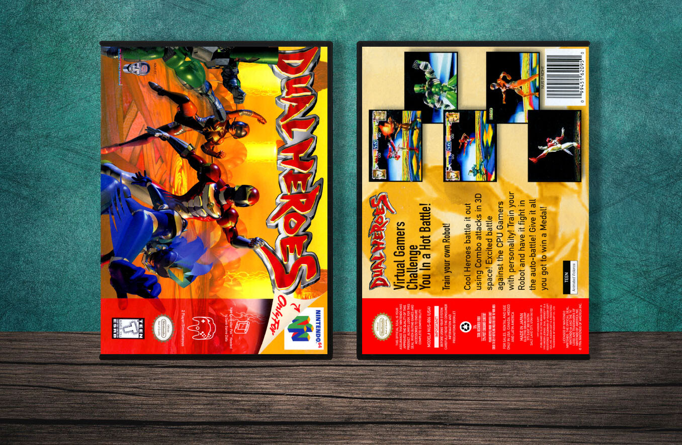 Dual Heroes, Case Color: DARK GREY (OEM DS CASE COLOR)