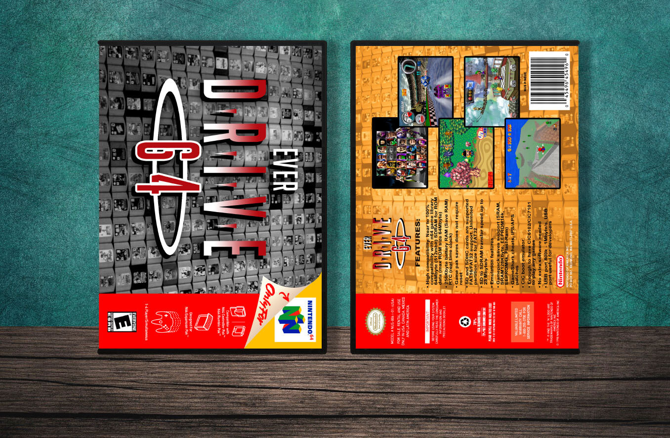 Everdrive 64, Case Color: DARK GREY (OEM DS CASE COLOR)