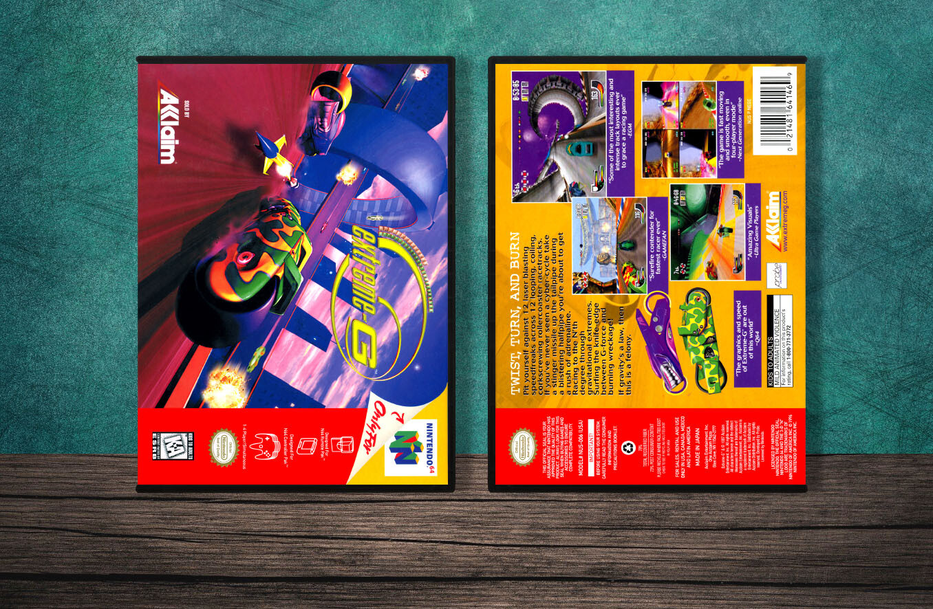 Extreme-G, Case Color: DARK GREY (OEM DS CASE COLOR)