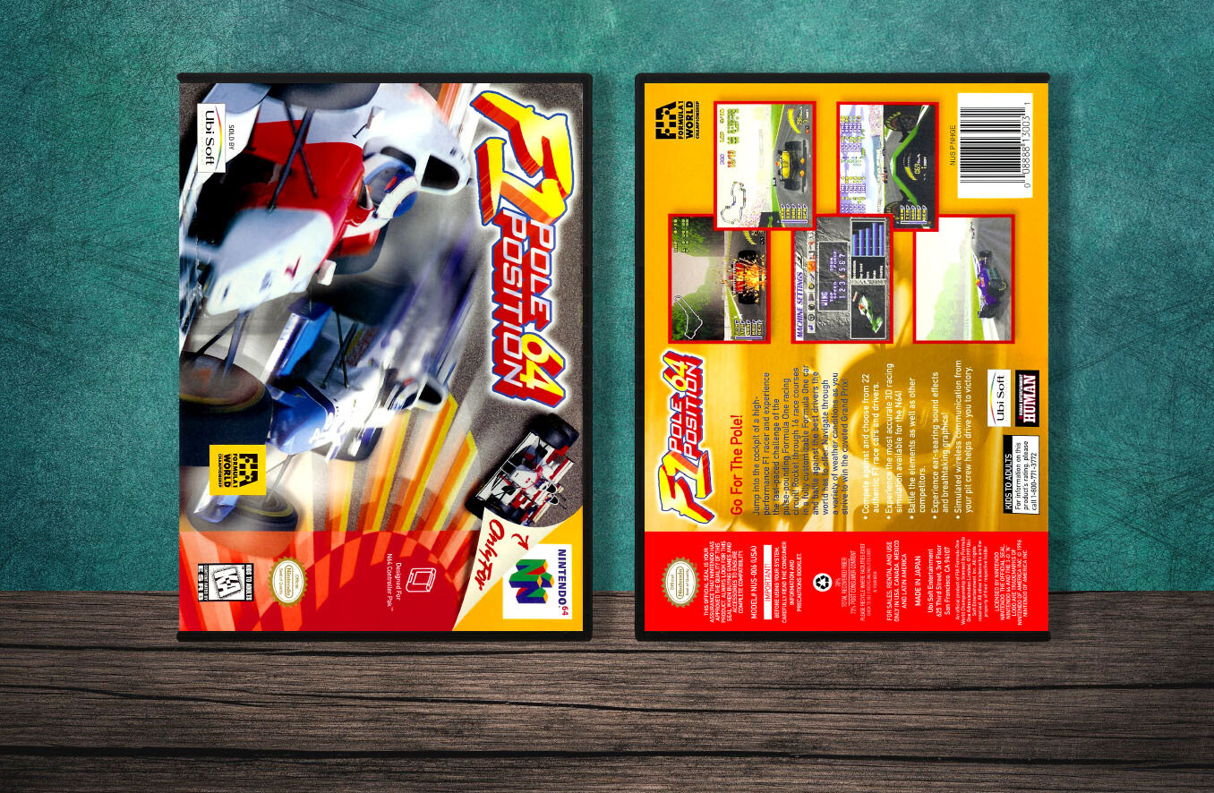 F1 Pole Position 64, Case Color: DARK GREY (OEM DS CASE COLOR)