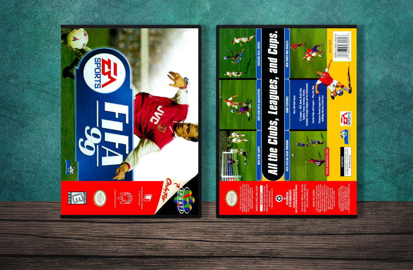 FIFA Soccer '99, Case Color: DARK GREY (OEM DS CASE COLOR)