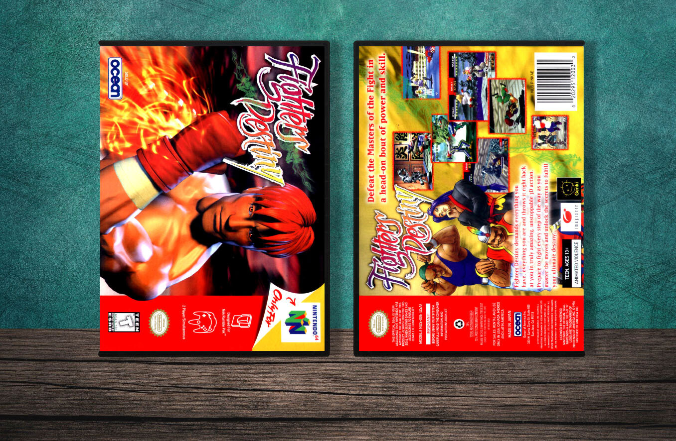 Fighter's Destiny, Case Color: DARK GREY (OEM DS CASE COLOR)