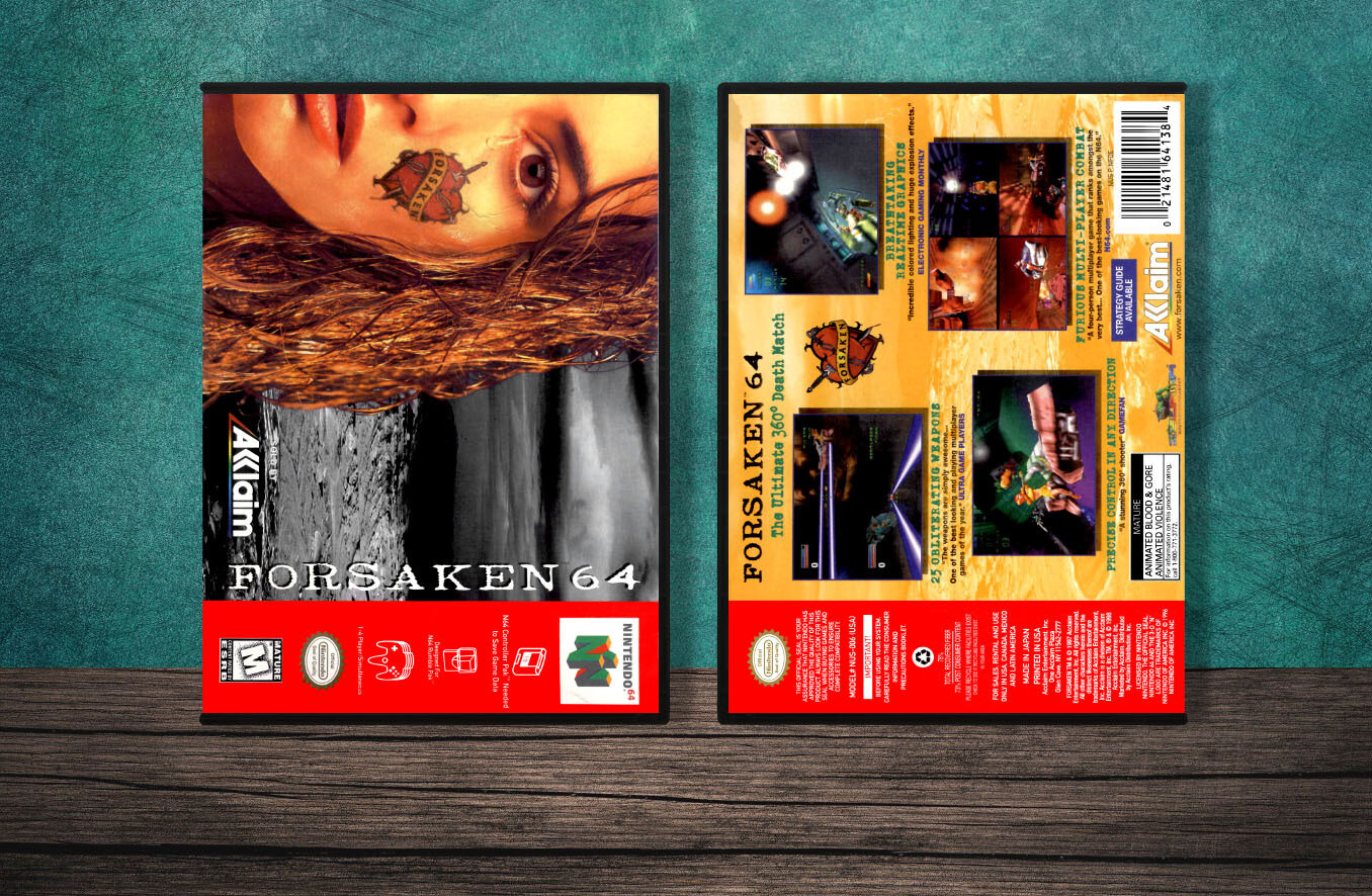 Forsaken, Case Color: DARK GREY (OEM DS CASE COLOR)