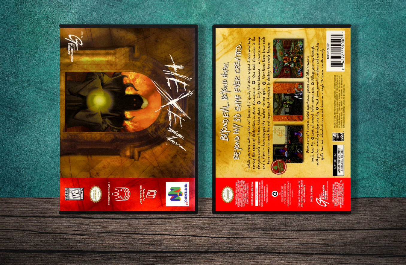 Hexen, Case Color: DARK GREY (OEM DS CASE COLOR)