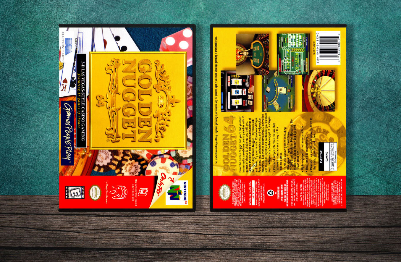 Golden Nugget 64, Case Color: DARK GREY (OEM DS CASE COLOR)