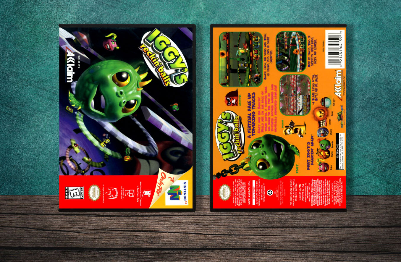 Iggy's Reckin' Balls, Case Color: DARK GREY (OEM DS CASE COLOR)