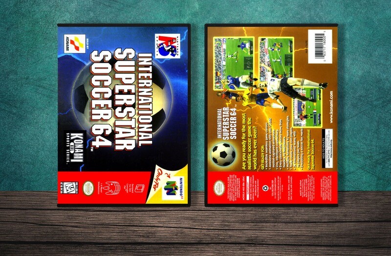 International Superstar Soccer 64, Case Color: DARK GREY (OEM DS CASE COLOR)