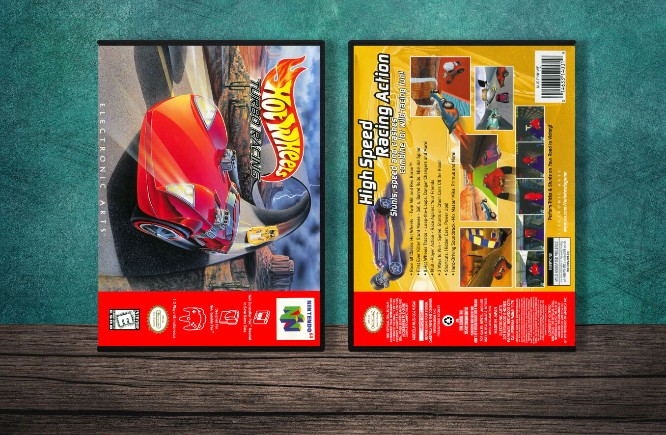 Hot Wheels Turbo Racing, Case Color: DARK GREY (OEM DS CASE COLOR)