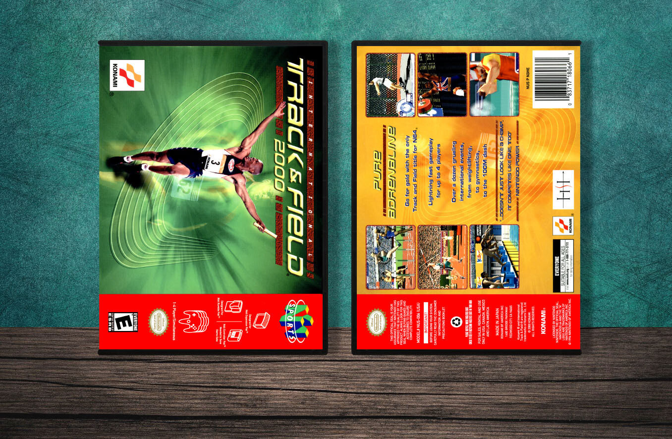 International Track &amp; Field 2000, Case Color: DARK GREY (OEM DS CASE COLOR)