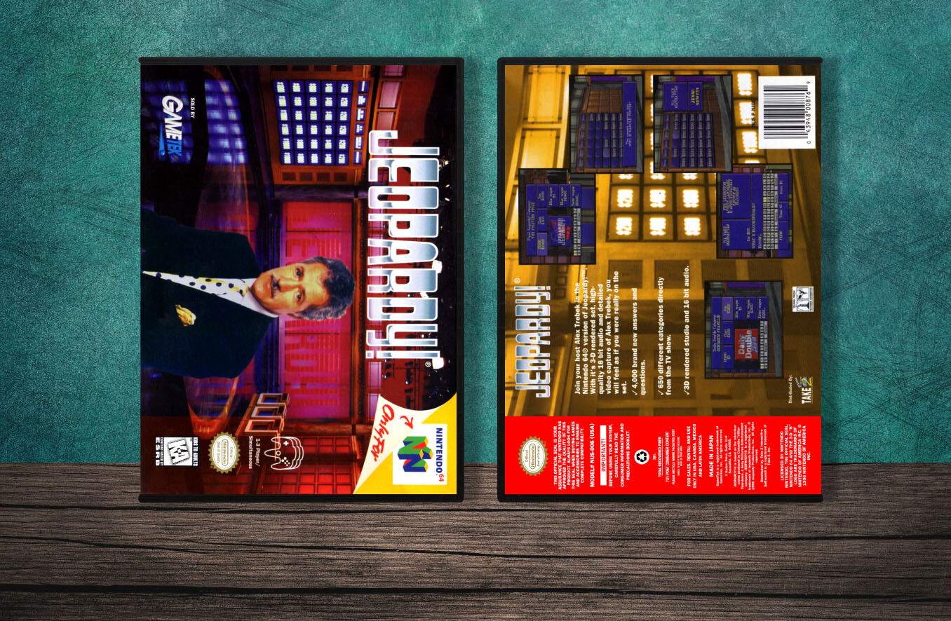 Jeopardy!, Case Color: DARK GREY (OEM DS CASE COLOR)