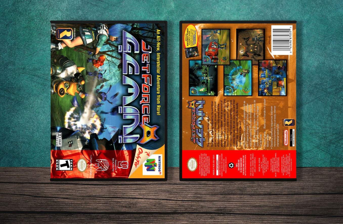 Jet Force Gemini, Case Color: DARK GREY (OEM DS CASE COLOR)