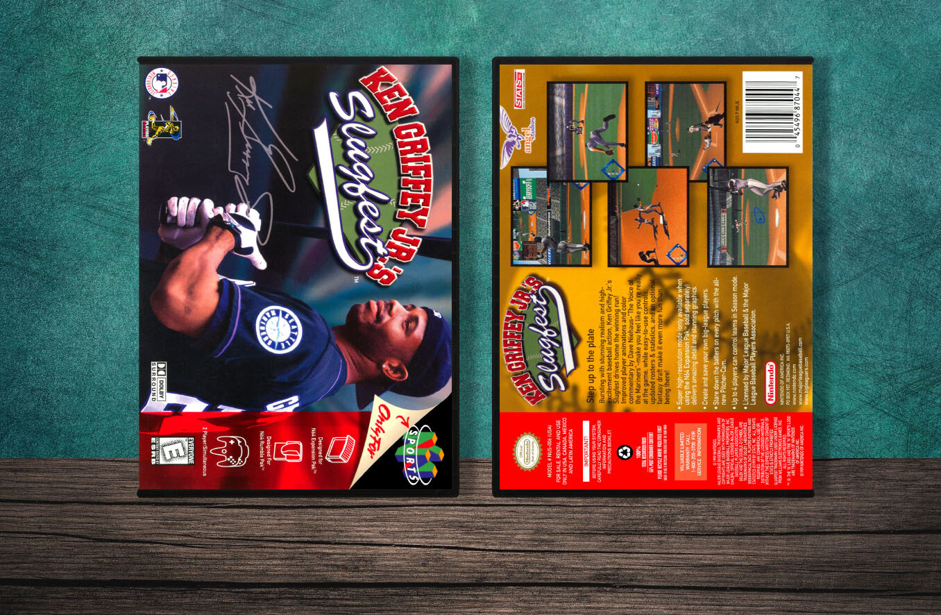 Ken Griffey Jr's Slugfest, Case Color: DARK GREY (OEM DS CASE COLOR)