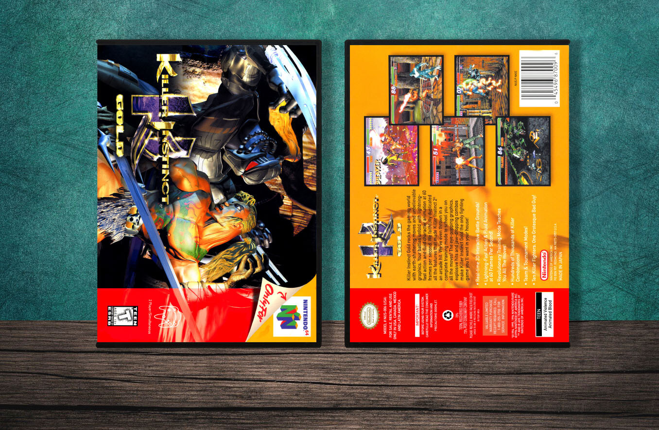 Killer Instinct Gold, Case Color: DARK GREY (OEM DS CASE COLOR)