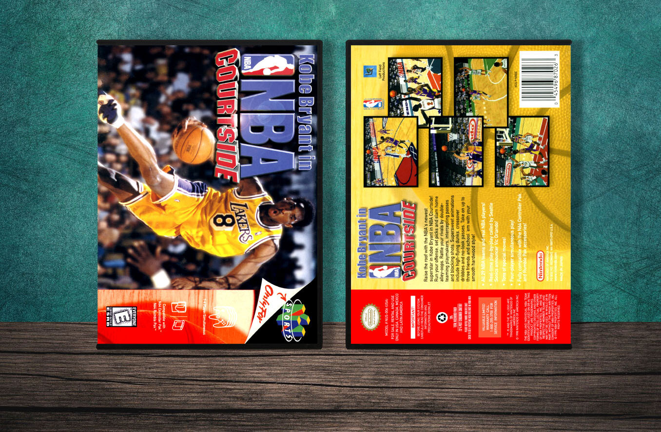 Kobe Bryant in NBA Courtside, Case Color: DARK GREY (OEM DS CASE COLOR)