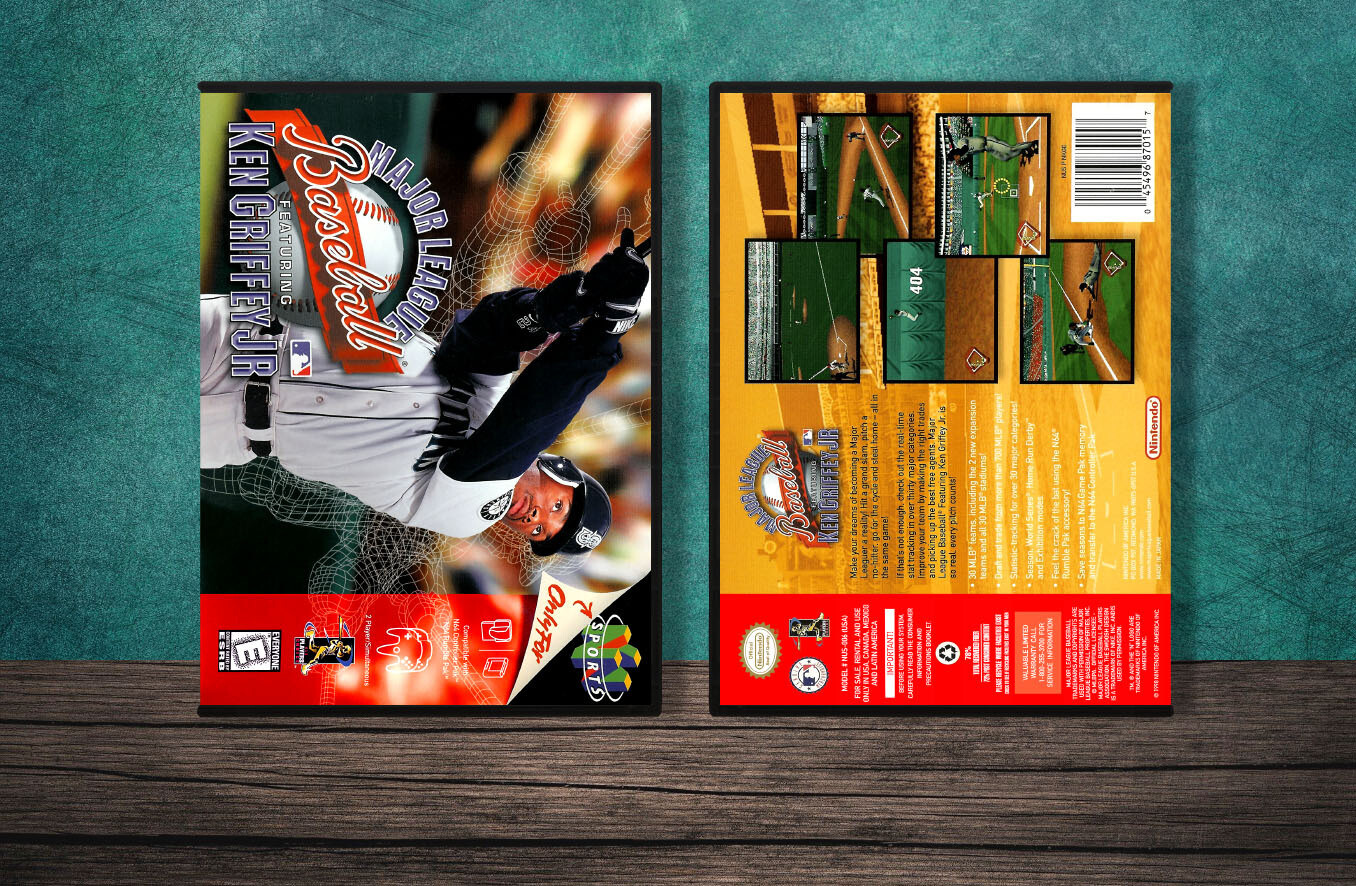 Major League Baseball Featuring Ken Griffey Jr., Case Color: DARK GREY (OEM DS CASE COLOR)